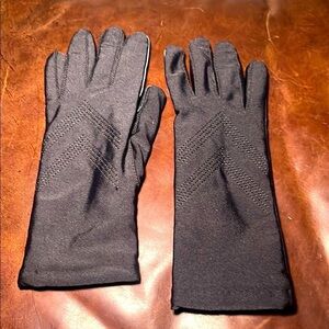 Black Gloves driving gloves with stretch